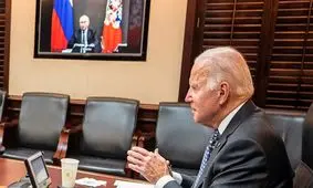 بایدن: به پوتین گفتم حمله به اوکراین با تحریم شدید روسیه همراه خواهد بود

