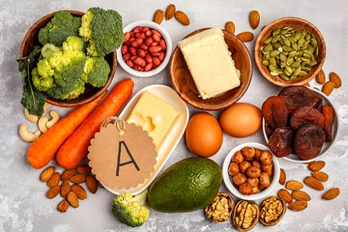 منابع غذایی سرشار از ویتامین A