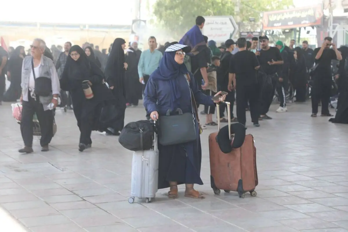 مقام عراقی: حدود ۵۰۰ هزار زائر اربعین وارد عراق شده‌اند
