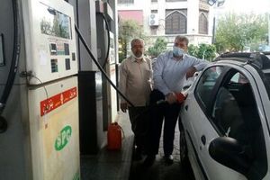 کاهش صف های پمپ بنزین‌ در کلانشهرها 