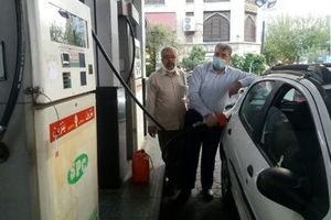 کاهش صف های پمپ بنزین‌ در کلانشهرها 