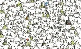 با پیدا کردن گوسفند میان بزها در محدوده زمانی 6 ثانیه ای، چابکی خود را نشان دهید