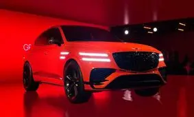 جنسیس جی وی80 کوپه؛ نمایش یک شاسی بلند ماگمایی از برند کره ای!/ تصاویر