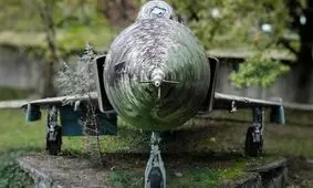 هواپیمای شوروی در گرجستان/ ویدئو