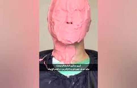 مراحل گریم سنگین الناز شاکردوست برای یک نقش مردانه / ویدئو