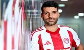 شماره لباس طارمی در المپیاکوس یونان/ عکس