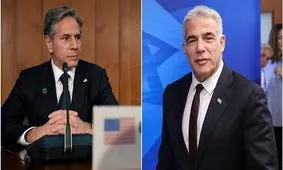 گفتگوی تلفنی وزیران خارجه آمریکا و اسرائیل درباره جنگ اوکراین و مذاکرات وین