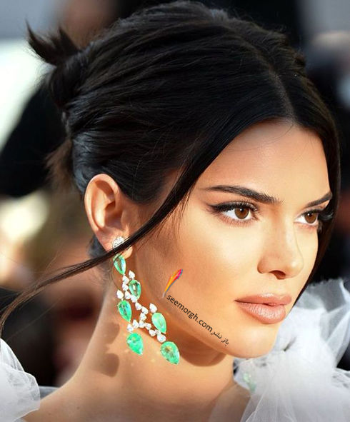 گوشواره,مدل گوشواره,مدل گوشواره بلند به سبک کندال جنر Kemdall Jenner
