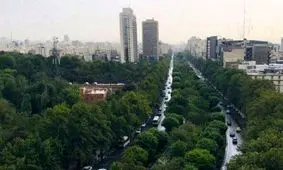 تصویری از هدف قرار گرفتن منطقه غیرنظامی و مسکونی در محدوده بلوار کشاورز تهران/ ویدئو