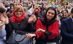 رقص مازندرانی الیکا عبدالرزاقی در جشنواره آشپزی دوآب رامسر/ ویدئو