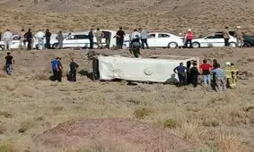 تصادف اتوبوس و مینی بوس در رفسنجان 40 کشته و مصدوم بر جای گذاشت