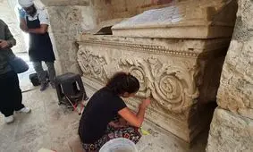  کشف مقبره بابانوئل در ترکیه/ تصاویر