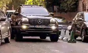 جولان غول پیکرترین محصول مرسدس بنز در خیابان‌های تهران/ ویدئو