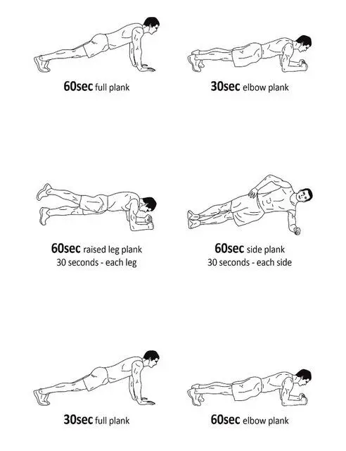 ورزش در خانه؛ تمرین فوق‌العاده ۵ دقیقه‌ای پلانک برای چربی سوزی + عکس