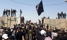 حامیان مقتدی صدر دوباره بغداد را متشنج کردند/ ویدئو
