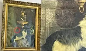 توضیحات وزارت میراث درباره پارگی نقاشی کمال‌الملک

