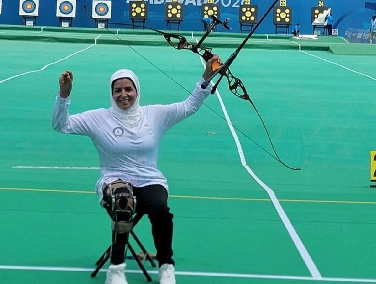 مدال طلا ورزشکار پاراتیروکمان ایران در جهانی هند