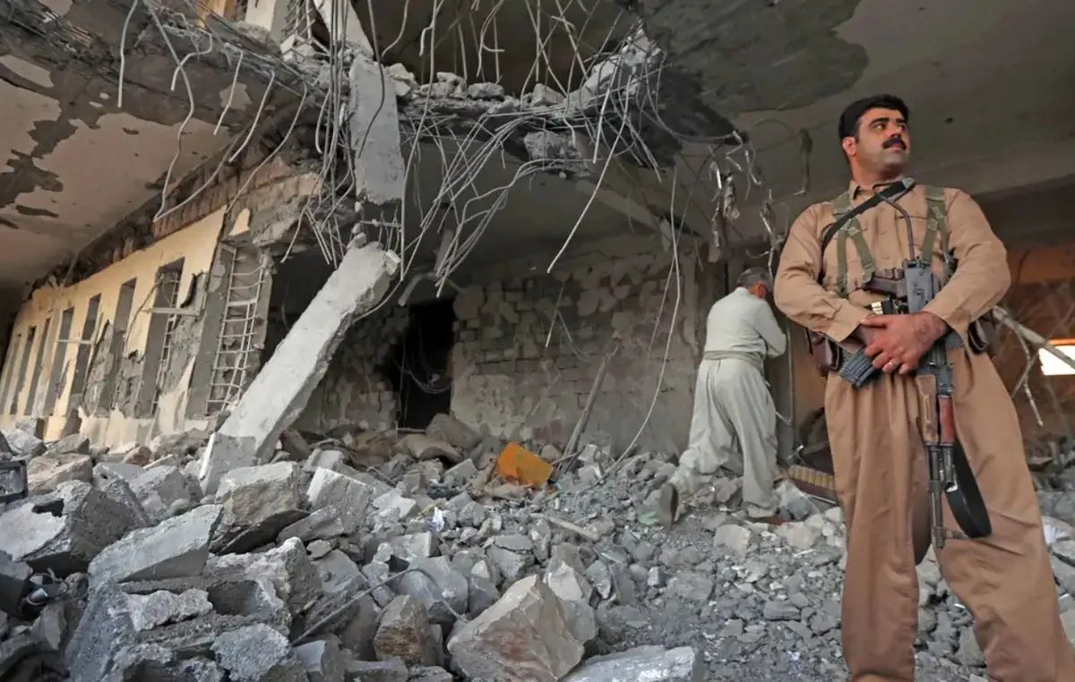 حمله پهپادی نیروی زمینی ارتش به مقر نیروهای آمریکایی در عراق 