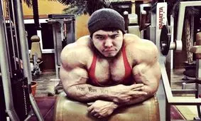  گوریل قزاقستان، رقیب جدید سجاد غریبی معروف به هالک ایرانی/ عکس
