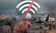 قطعی اینترنت و تلفن همراه در شهر غزه
