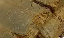 یادگاری‌ جنجالی از دروازه ملل تخت جمشید پاک شد 