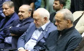 پزشکیان و ظریف دوباره کنار هم قرار گرفتند/ عکس