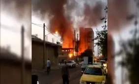 نگهداری غیر مجاز گازوئیل در منزل مسکونی قرچک/ بازداشت یک نفر در رابطه با آتش سوزی دیشب قرچک