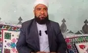 تصویری از پیکر مولوی شهید یوسف گرگیج در تجمع شبانه

