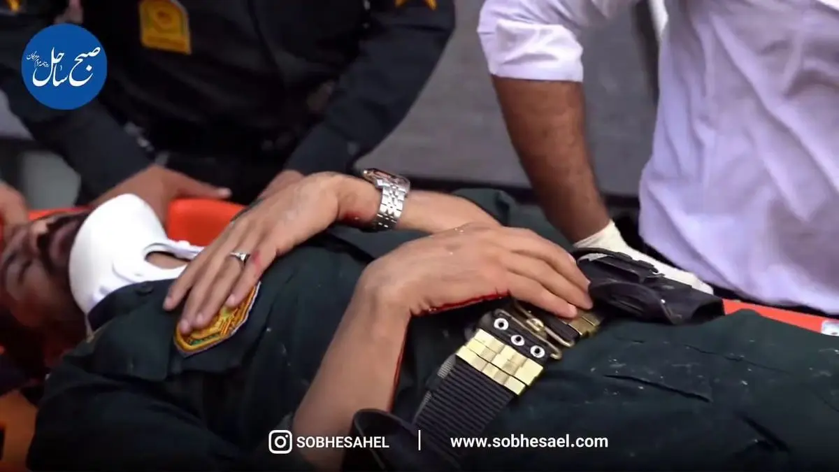 ویدئوی جنجالی از انفجار مهیب در بندرعباس / حضور یک نظامی در میان مصدومان حادثه بلوار معلم