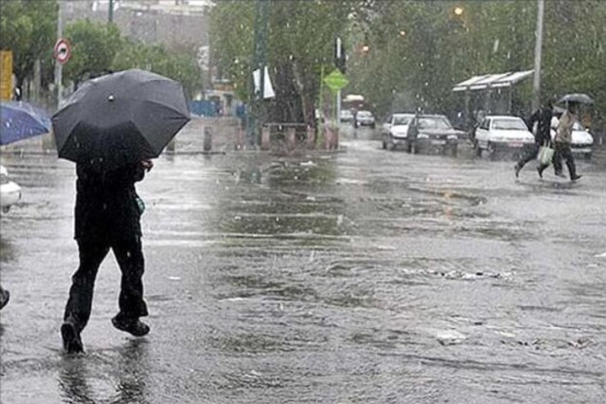پیشبینی هواشناسی، بارش باران در این استانها