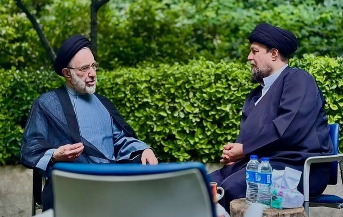 سید محمد خاتمی در بیت امام حضور یافت