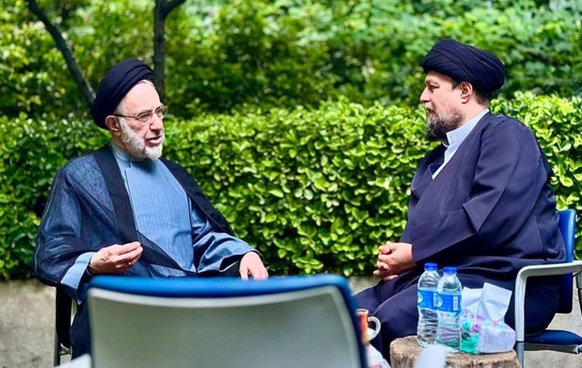  سید محمد خاتمی در بیت امام حضور یافت 