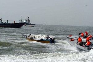 نجات 8 نفر از مرگ با تلاش مرزبانان دریایی نوشهر