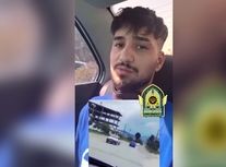 راننده مشهور اینستاگرام در دام پلیس امنیت عمومی/ ویدئو