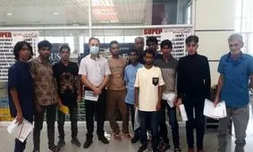 آزادی ۱۰ ملوان ایرانی پس از ۱۸ ماه بازداشت