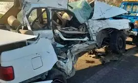 تصادف مرگبار در کرمانشاه؛ ۴ کشته و یک مصدوم