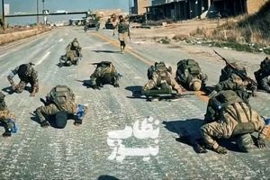تصویر جالبی از سجده شکر نیروهای ارتش سوریه در سویدا 