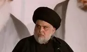 پیشوازی مقتدی صدر از میهمانان مراسم تشییع رهبر شهید انقلاب در عراق

