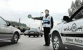 ریزش یک لاین بزرگراه تندگویان/ مسافران بهشت زهرا مراقب باشند