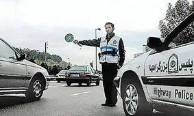ریزش یک لاین بزرگراه تندگویان/ مسافران بهشت زهرا مراقب باشند