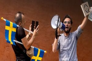 فرد موهن به قرآن کریم در سوئد، مورد ضرب و شتم قرار گرفت/ ویدئو

