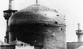 حرم مطهر رضوی توسط روس ها به توپ بسته شد