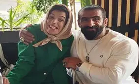 دیدار احساسی هادی چوپان و فاطمه حمامی/ ویدئو

