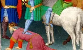 تحقیر تاریخی «امپراتور روم» در زیر پای «شاپور ساسانی»