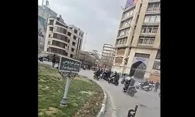 تصاویری دلخراش از حمله دیروز اسرائیل به میدان فردوسی تهران

