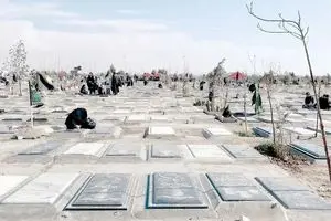 داغ ۴۰روزه؛ گزارش میدانی روزنامه شرق از برگزاری چهلم جان‌باختگان ناآرامی های دی‌ماه در بهشت‌ زهرا