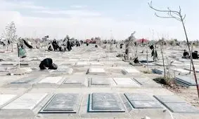 داغ ۴۰روزه؛ گزارش میدانی روزنامه شرق از برگزاری چهلم جان‌باختگان ناآرامی های دی‌ماه در بهشت‌ زهرا