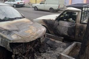 آتش‌ زدن خودروها توسط افراد ناشناس در جوادیه