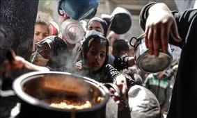 کودکان در بخش شمالی غزه در حال از دست دادن جان خود به خاطر گرسنگی هستند