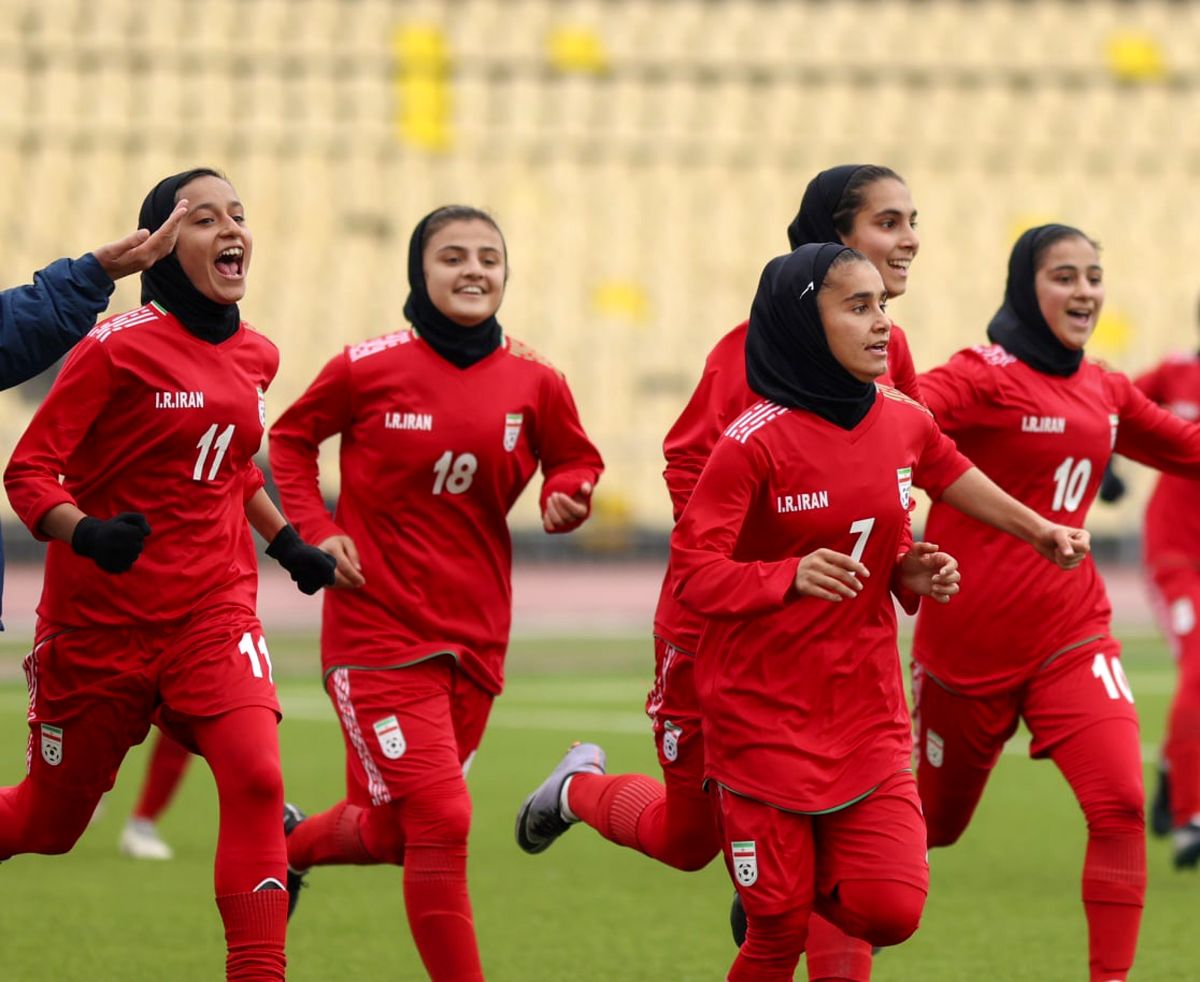 برتری تیم فوتبال دختران زیر ۱۸ ایران برابر ازبکستان